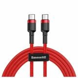 Baseus Baseus Schnell-Ladekabel USB-C PD 2.0 QC 3.0 60W 1m rot Smartphone-Kabel