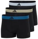adidas Sportswear Trunk Active Micro Flex (3er Pack) elastischer Bund, weich,