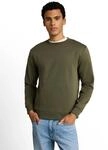 Sweatshirt TOM TAILOR DENIM, Herren, Gr. XL, gr&uuml;n (urban olive gr&uuml;n), Sweatware,