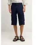bugatti Bermudas Modern Fit mit Pattentaschen blau 48