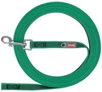 TRIXIE Schleppleine Schleppleine, gummiert - gr&uuml;n - 10 m/15 mm, Nylon