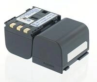 AGI Akku f&uuml;r Canon BP-2L14 Li-Ion 7,4 Volt 1400 mAh grau Kamera-Akku 1400 mAh...