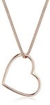 Elli Kette mit Anh&auml;nger Herz Anh&auml;nger Liebe Cut Out Schmuck Geschenk 925...