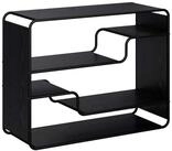 vidaXL Sideboard Sideboard Schwarz Eichen-Optik 98 x 37,5 x 75,5 cm (1 St)