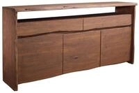 Massivmoebel24 Sideboard PURE ACACIA Akazie Massivholz braun (Massivholz...
