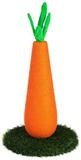 Flamingo Kratzs&auml;ule Kratzkegel Wuttel Karotte orange