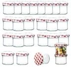 BigDean Marmeladenglas 24er Set 125 ml Sturzglas Einmachglas Einweckglas To 66