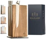 WALDLAND Magnet-Messerblock Messerblock magnetisch 360&deg; drehbar Akazienholz