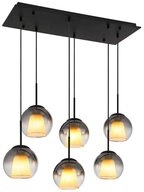 GLOBO LIGHTING LED Pendelleuchte, Leuchtmittel inklusive, Warmwei&szlig;, LED