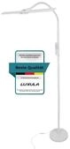 LUXULA LED Stehlampe LUXULA LED Tischleuchte 18 W CCT einstellbar Schwarz, LED fest