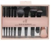 e.l.f Kosmetikpinsel-Set Ten out of Ten Set, 10 tlg., 9 Pinsel + 1 Make-up-Schwamm