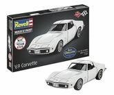 Revell&reg; Revell Starter Kit Corvette C3, Modellfahrzeug, Steinbaukasten