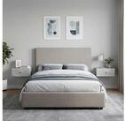 vidaXL Nachtkommode vidaXL Wandmontierter Nachttisch 2 Stk. Betongrau 49 x 34,5...
