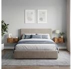vidaXL Nachtkommode vidaXL Wandmontierter Nachttisch 2 Stk. Altholz 49 x 34,5 x...