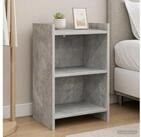 vidaXL Nachtkommode vidaXL Nachttische 2 stk. Betongrau 40 x 30 x 60 cm...
