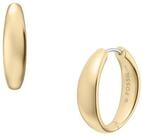 Fossil Paar Creolen Ellis gelb|goldfarben