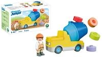 Playmobil&reg; Betonmischer (72083), JUNIOR Konstruktions-Spielset, Made in Europe