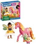 Playmobil&reg; Sammeleinhorn Morgentau mit Fee (72218), Fantasy & Magic