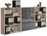BMG M&ouml;bel Aktenschrank Office Edition Schrankwand 14 (3-teiliges B&uuml;ro-Set, 2x...