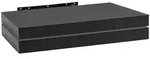 Woltu Wandregal, 2er-Set Wandboard CD DVD Regal B&uuml;cherregal Holz Board schwarz...