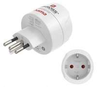 Hama Typ J/L/N Reiseadapter, 3-polig, f&uuml;r Reiseadapter