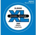 Daddario Saiten, XLB090 Bass XL Single String - Einzelne Basssaite