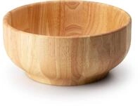 Continenta Sch&uuml;ssel, Holzwerkstoff, (1-tlg), Gummibaumholz, Zum Anrichten und