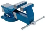 BGS technic Schraubstock BGS Stahl-Schraubstock geschmiedet 100 mm Spannbacken
