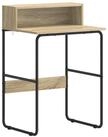 vidaXL Schreibtisch 60 x 50 x 91 cm Schreibtisch mit Stauraum Sonoma-Eiche...
