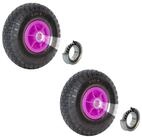 TRUTZHOLM Sackkarren-Rad Luftrad 260x85 mm 3.00-4 60 mm versetze Nabe &Oslash; 20 mm...