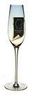 Intirilife Sektglas, 1-tlg., Glas, Champagner Sekt Glas Regenbogen Schimmer