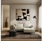 Selsey Schlafsofa, Inklusive Hocker, pflegeleichter Strickstoff