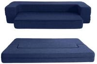 LuxusKollektion Schlafsofa Boden Doppelsofa Faltbar 2in1 Faltmatratze Memory