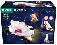 BRIO&reg; Spielzeug-Flugrakete BRIO&reg; WORLD, Space Shuttle (36150), mit Licht und...