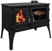 365 Kaminofen 365&reg; K&uuml;chenherd Cook Lite schwarz 8,5 kW Gusseisen A+, 8,5 kW
