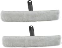 Novaliv Kehrgarnitur 20961+20964-2x, (2-tlg), Novaliv 2X Fensterwischer 25 cm