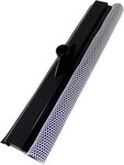 Neustanlo Teleskopstiel Fensterwischer Aufsatz 2-in-1, 37 cm breit, mit Schwamm...