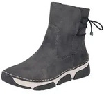 Rieker Winterboots Keilboots, Stiefelette, Sneakerboots mit Schn&uuml;relement grau...