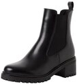Tamaris TOUCH-IT aus Leder Blockabsatz 1-25407-47 Chelseaboots TOUCH-IT schwarz...