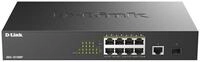 D-Link DGS 1010MP - Switch - unmanaged - 8 x 10/100/1000 (PoE) Netzwerk-Switch