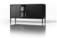 Jan Nowak TV-Schrank ROSA TV-Schrank Metall Stahl 115x60x40cm Sparkling Brilliance