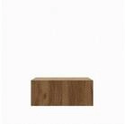 Masseno Lowboard CAVA 100 cm TV-Schrank mit 2 T&uuml;ren Eiche Artisan