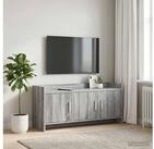 vidaXL TV-Board vidaXL TV-Schr&auml;nk 102 x 33 x 47 cm Grau Sonoma Holzwerkstoff
