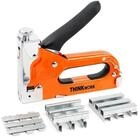 LuxusKollektion Handtacker Handtacker Set 3in1 900 Klammern Tacker Orange...