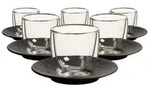 Villeroy & Boch Tasse Manufacture Rock Glow, 12-tlg., Material-Mix wei&szlig;