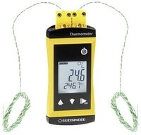 Greisinger Raumthermometer Greisinger G1202-GTF300 2-Kanal Alarmthermometer -65...