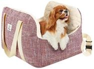 LuxusKollektion Hunde-Transportbox Hund Autositz Booster Welpen Sicherheitsgurt