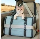 LuxusKollektion Tiertransporttasche Katzen Tragetasche Auto Reisetasche Green...