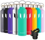 LuxusKollektion Thermoflasche Trinkflasche Edelstahl Auslaufsicher BPAFrei 500ml 1000