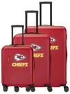 travelite Trolleyset travelite x NFL, 4 Rollen, (3-teilig, 3 tlg), ABS